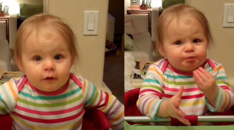 Baby’s Hilarious Encounter With Broccoli