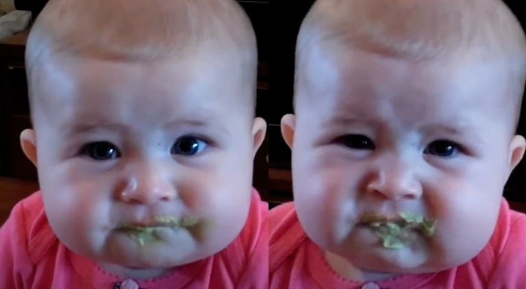 Baby Eats Avocado For The First Time And Her Reaction Was Hilarious