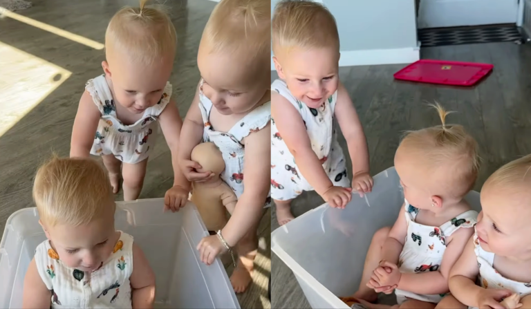 Adorable Playtime Escapades With Cheerful Triplets