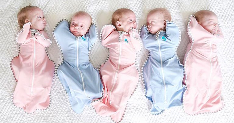 A day in the life of caring for baby quintuplets