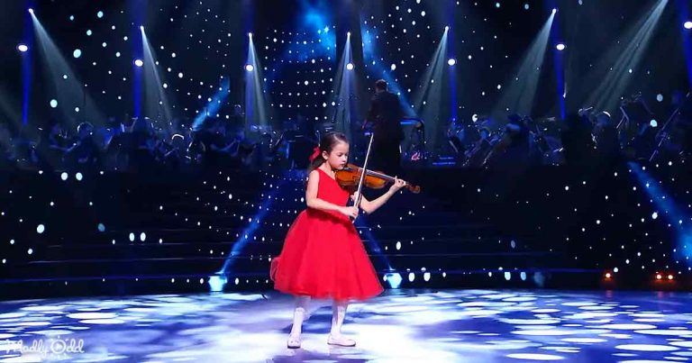 9-year-old violin prodigy performs Vivaldi’s ‘Summer’ on talent show