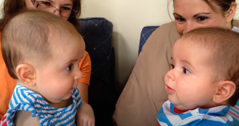 Hilarious Heart-To-Heart: Twin Babies Chat About Favorites