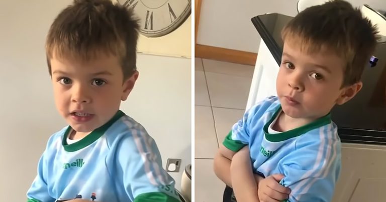 “I’m a busy man”: 4-year-old Irish boy goes over his to-do list