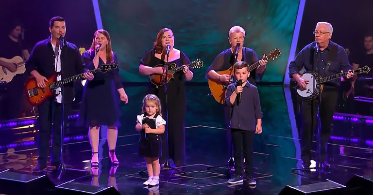 Multi-generational family delivers bluegrass version of ‘Edge of Glory’ on ‘The Voice Australia’