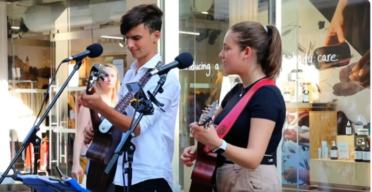 These two young buskers singing ‘Unchained Melody’ will give you goosebumps