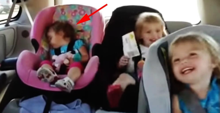 Mom Puts on Some Music for Her Little Girls. But Keep a Close Eye on That Sleeping Baby!