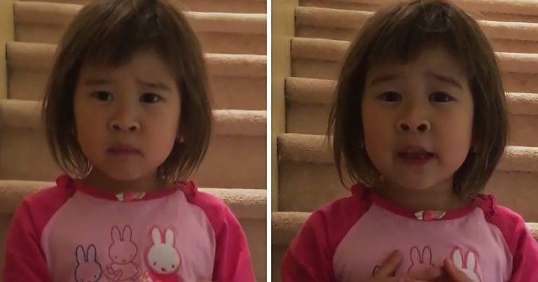 Toddler gives her mother wise marriage advice