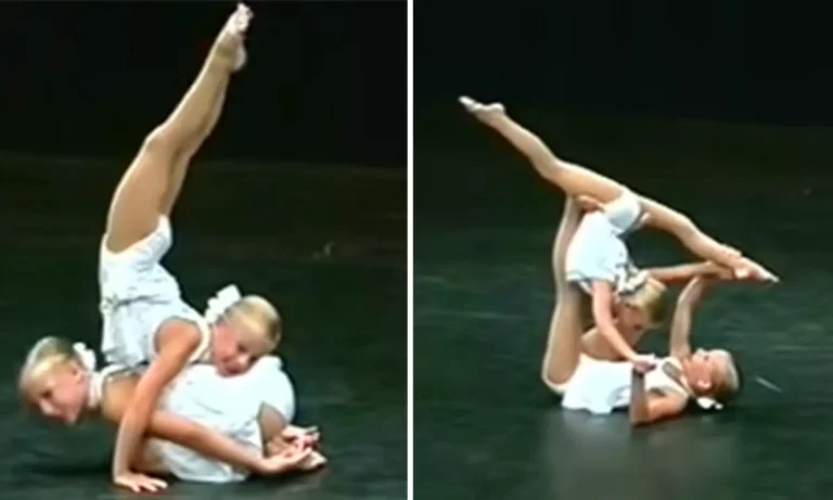 Sisters Perform Stunning Moves In Dance Duet That Leave Audience Breathless