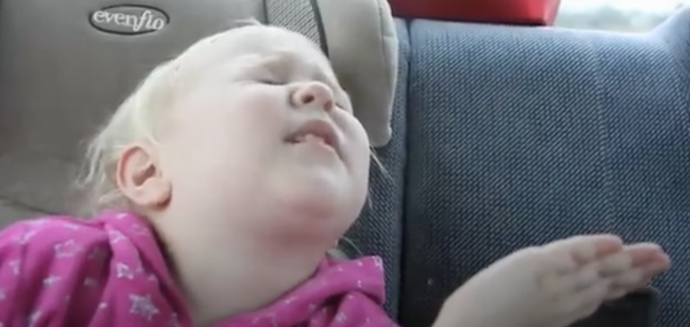 Cutest Baby Ever Worships God in the Car