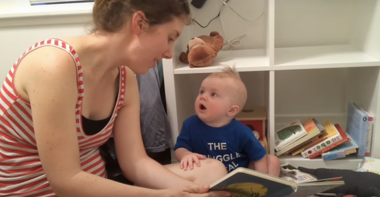 Baby Cannot Bear To Get To The End Of The Book