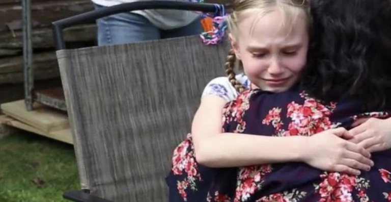 Little girl has the sweetest reaction when she finds out her stepmother has adopted her