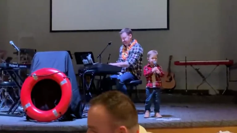 Three-Year-Old Takes The Stage To Sing The Most Meaningful Rendition Of “What A Wonderful World”