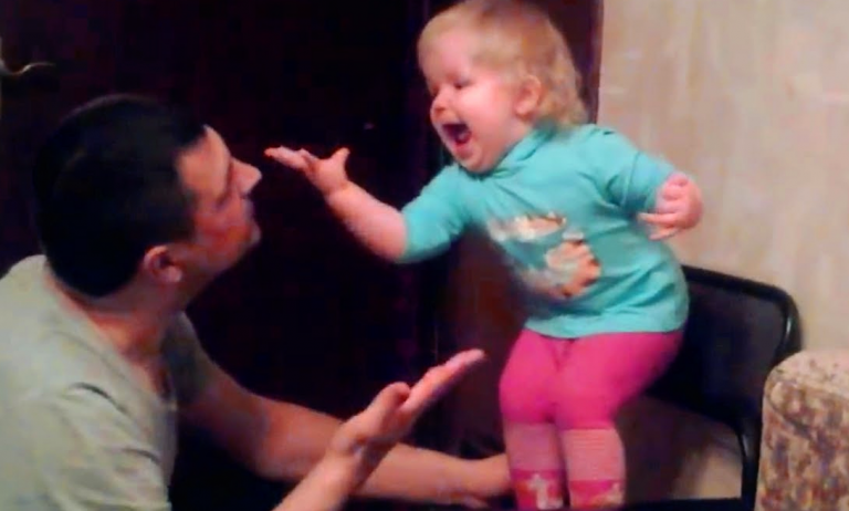 Baby Arguing With Her Dad Is The Cutest Thing You’ll See All Day