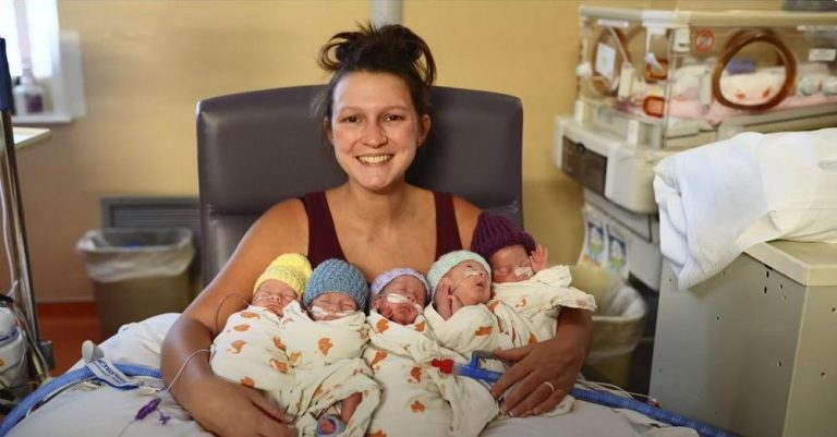 Couple Who Dealt With Infertility For Years Welcomed Premature Quintuplets Who Are Now Healthy Babies