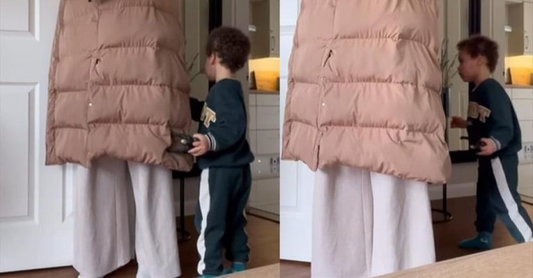 Mom And Son Play The Cutest Game Of Hide-And-Seek