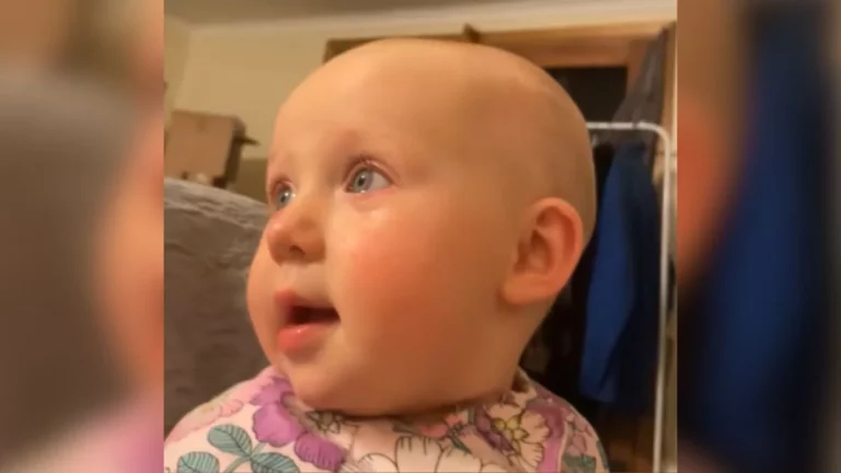 Dad Does Silly Dance To Cheer Teething Baby Up & It Works Like A Charm