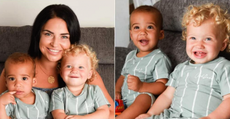 No One Believes These Two Babies Are Twin, Their Mother’s Forced To Explain The Reason