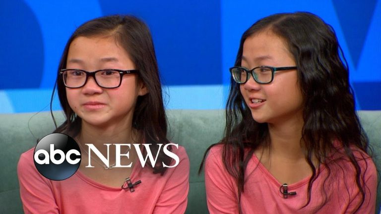 Twin girls separated at birth – see their emotional reunion after a decade apart