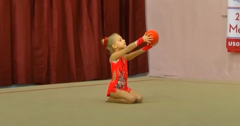 Little gymnast snags 1st place and 21M views with dazzling performance