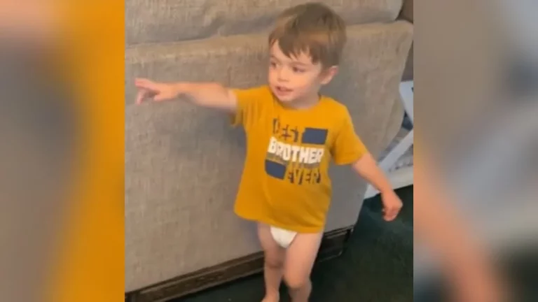 Mom Stifles Laughter As Little Boy Shows Off “Very Cute Animal” He Found