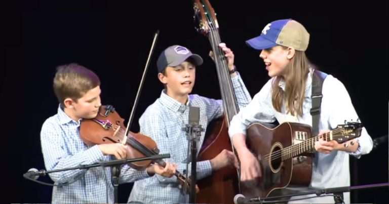 Young bluegrass brothers bring the house down with rollicking and passionate performance