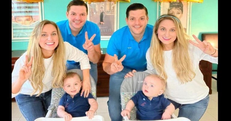 Twin sisters marry twin brothers and theirs children are technically brothers and cousins