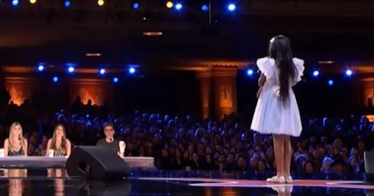 Adorable 9-year-old owns the stage with Tina Turner classic earning Golden Buzzer