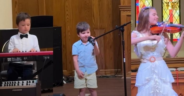 3-Year-Old’s Heartwarming Cover of ‘Goodness of God’