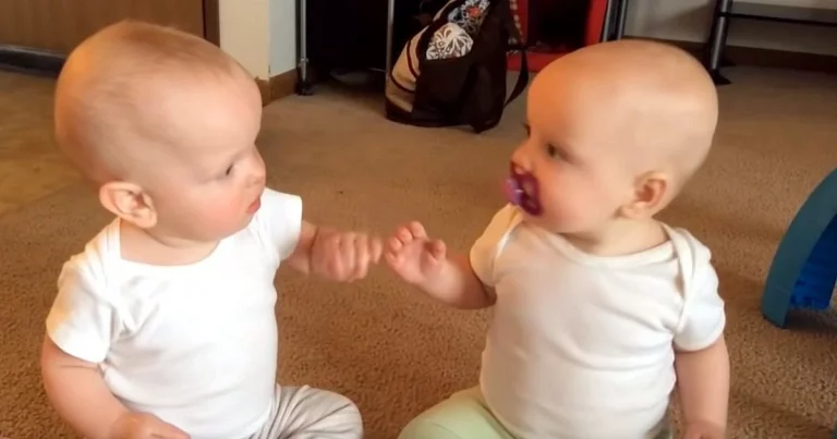 Twin baby girls go to wаr with each other over pacifier getting 832M views