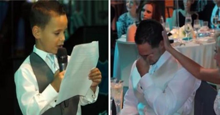 Dad Asks 7-Year-Old To Be His ‘Best Man’ Not Knowing This Boy’d Reveal Truth Forcing Tears On All