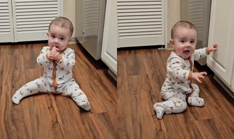 Chatty Baby Boy has Funny argument with his Mom