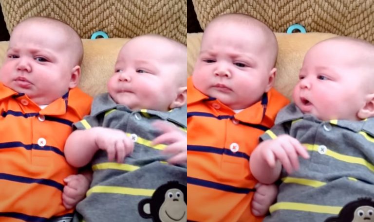 Twins Pooping Together – Hilarious Video!