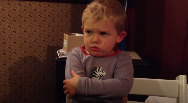 The little boy was told that he was going to have sister. His reaction is hilarious and very adorable