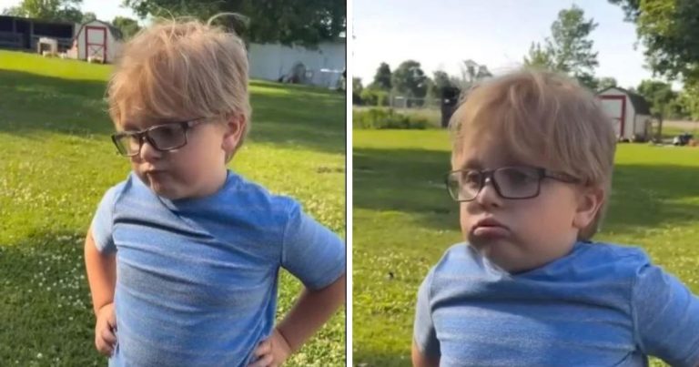 Little boy acts like he’s been married for years when he rattles off ‘honey-do’ list