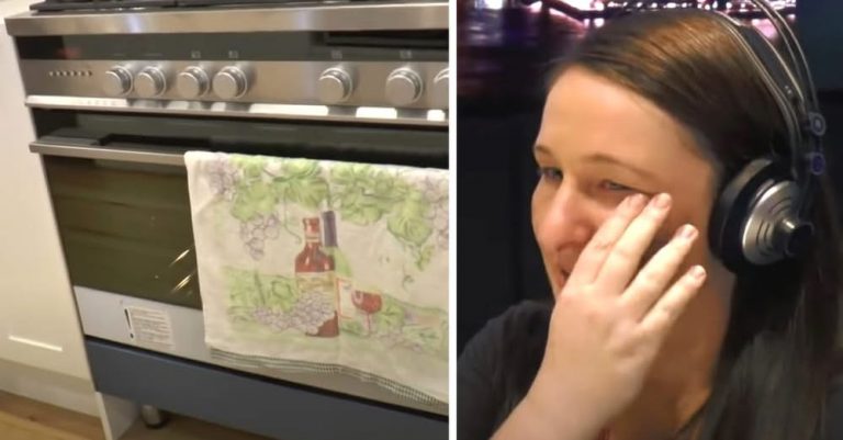 Husband walks out on 8-month pregnant wife then she sees a $10K stack of cash in the oven