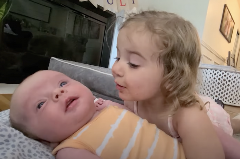 Eleanor’s Endless Love: A Big Sister’s Adoration for Baby Brother Clark