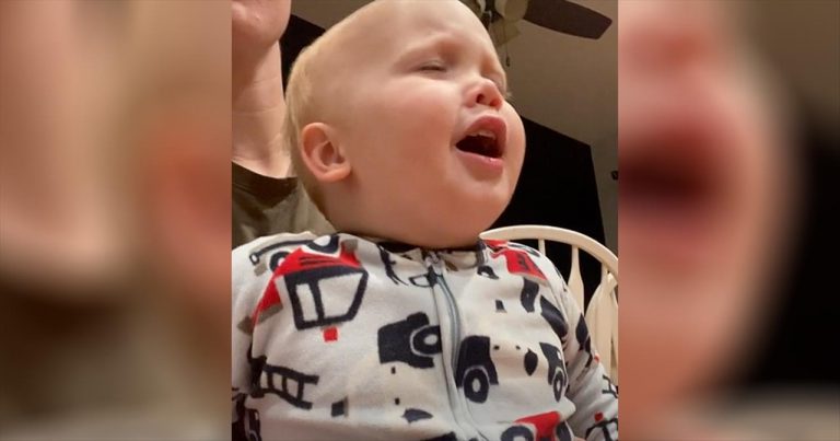 Toddler Moved By The Spirit As He Sings ‘God Only Knows’