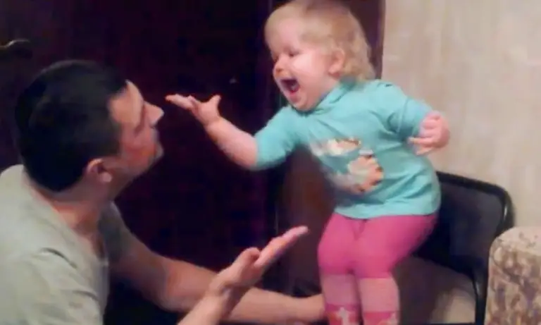 Baby Arguing With Her Dad Is The Cutest Thing You’ll See All Day