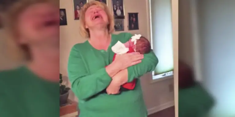 They Place A Newborn In Her Arms. Now Watch Her Reaction When She Finds Out The Baby’s Identity…