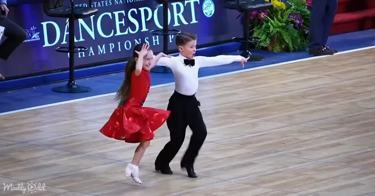 Young Dance Duo’s Electrifying Jive Steals the Show