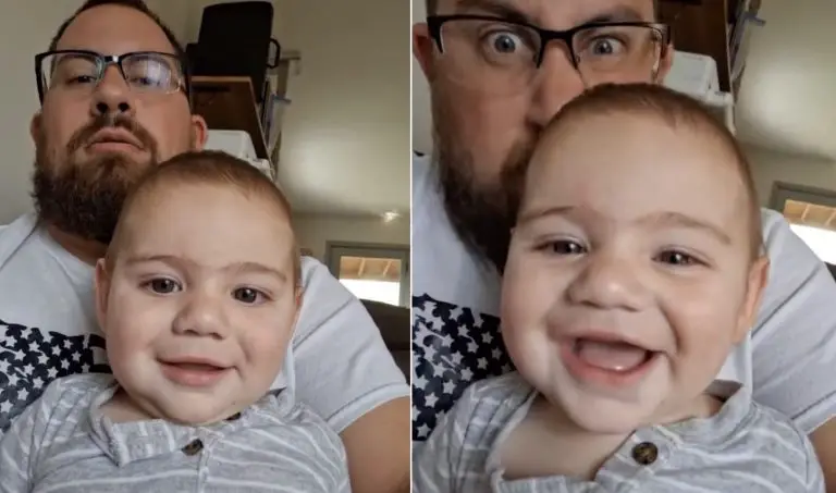 Life is better with Daddy: Baby boy’s endless laughter with Daddy will attract you more than anything else