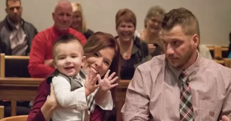 During His Adoption Hearing This Toddler Made Everyone Cry With One Word