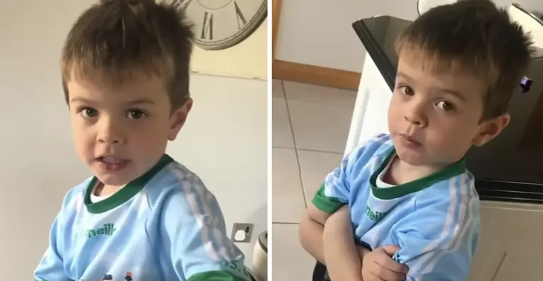 “I’m a busy man”: 4-year-old Irish boy goes over his to-do list