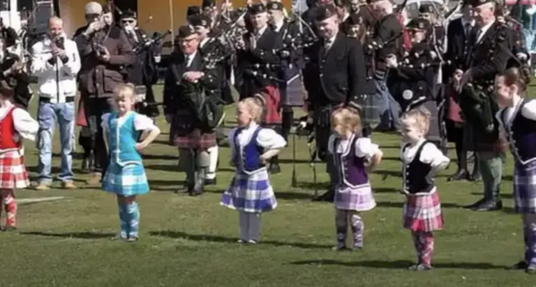 Little Girls’ Scottish Dance Recital Goes Hilariously Wrong