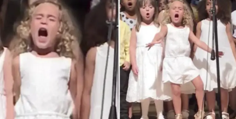 4 year old slays graduation performance. She gives it her all, and we love it!