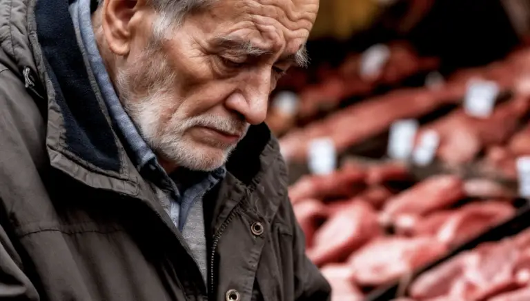 — Move along, old man, this isn’t the place for your pennies.
