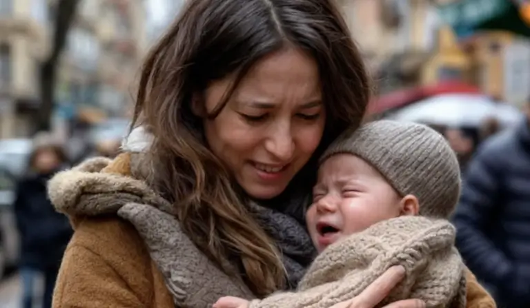 A mother with a newborn was crying outside the maternity hospital, not knowing where to go, when she overheard a conversation between two nurses.