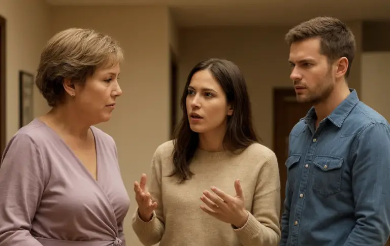 You spent all the money on your son, and now you want to live in my apartment?” I asked my mother-in-law, who showed up at the doorstep with suitcases.