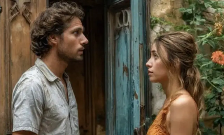 Why did you come home so early?» the husband exclaimed in shock, instinctively closing the door in his wife’s face.