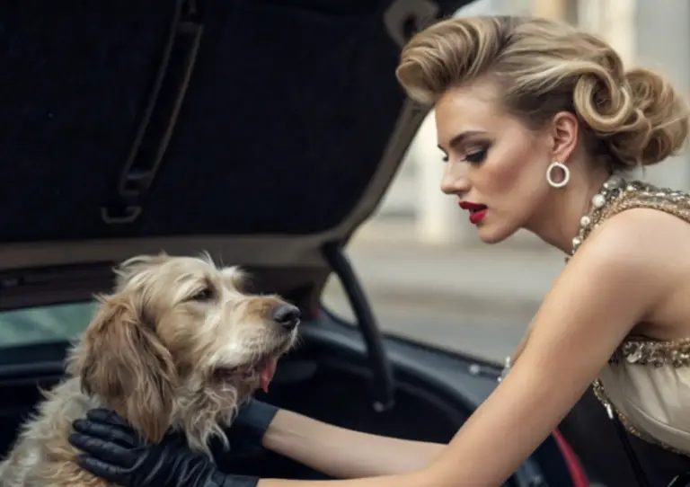 A glamorous girl shoves a homeless dog into a car and drives away. But who could have thought…